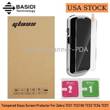   6-PACK Tempered Glass Screen Protector for Zebra TC51 TC510K TC52 TC56 TC57  