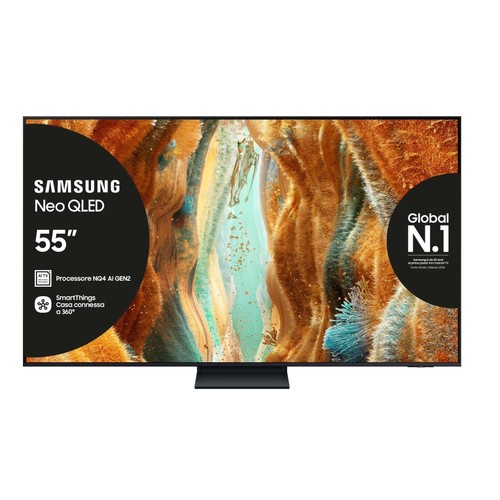 Smart TV 55 Pollici NEO Qled 4K Mini LED Vision AI Processore NQ4 QE55QN74FATXZT prezzo ebay