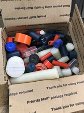 NYLATRON, NYLON, PEEK, POLYCARBONATE, WHITE DELRIN, ACETAL LOT RODS