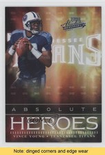 2007 Playoff Absolute Memorabilia Heroes Spectrum 21/25 Vince Young READ 0l1