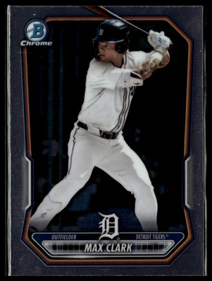 #ad 2024 Bowman Chrome #BCP 195 Max Clark Prospects $3.25