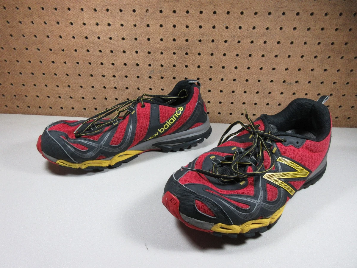 New Balance Trail Running Shoe Mens Size 10.5 MT710NG 710 Blue Yellow Hiking USA New Balance 110 Sneakers for Men for Sale | Authenticity  main image 2