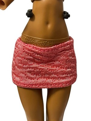 Bratz Cloe Hello Kitty Pink Mini Skirt Replacement Clothing Fits G1 G2 MH Dolls