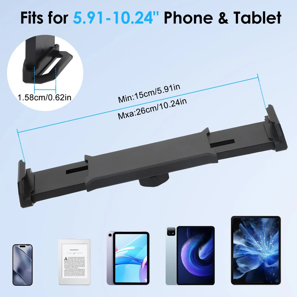 Soporte para teléfono tableta con soporte de música con micrófono para iPad Pro Air iPhone Surface de 4,7-13,5" Foto 2 de 4