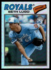 2026 Topps Heritage Chrome Refractor Seth Lugo Kansas City Royals #192
