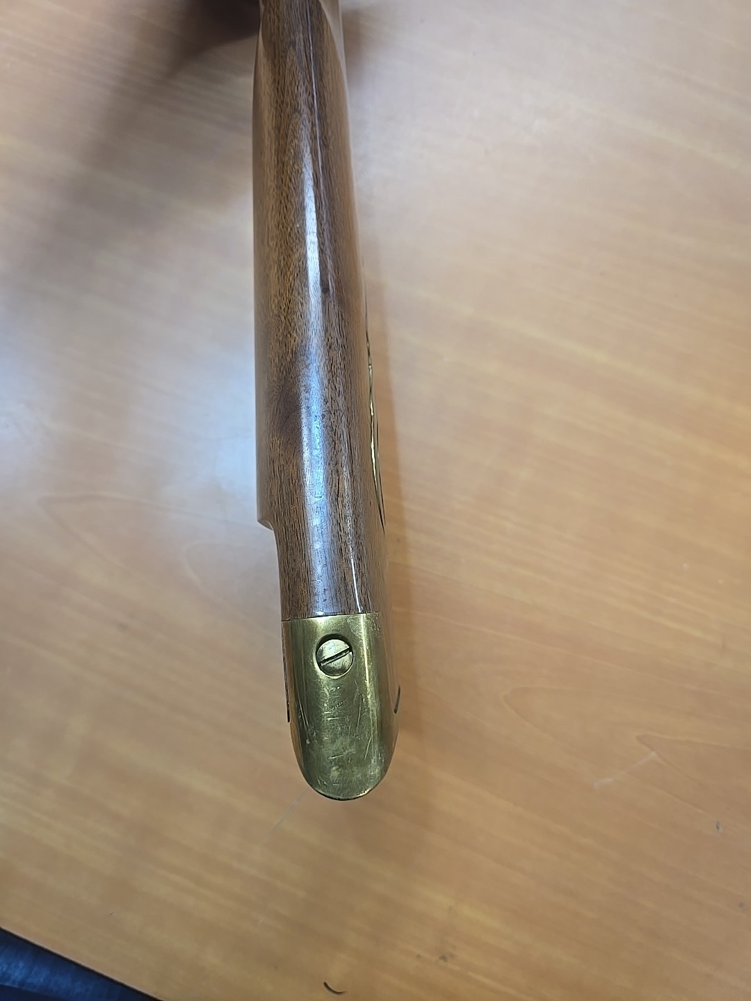 Thompson Center Hawken Wood 45 Cal complete stock with all hardware 15/16 #10