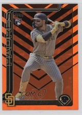 2025 Topps Update Holiday Orange & Black Foil Tirso Ornelas #US147 b4d