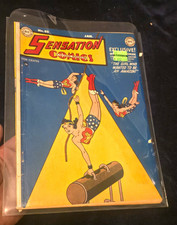 SENSATION COMICS #85 CGC 5.5 NICE COPY 1949
