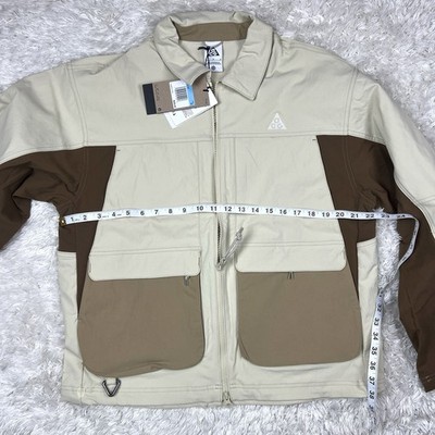 Nike ACG Smith Summit UV Jacket Khaki Beige Summit White HV0598