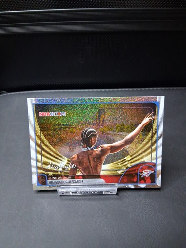 2025-26 Topps Nba Hoops - Highlights Shai Gilgeous-Alexander #268 Pixel Burst