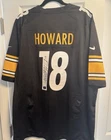 Pittsburgh Steelers Signed Jersey Nike Authentic Will Howard PROVA COA NFL Auto
