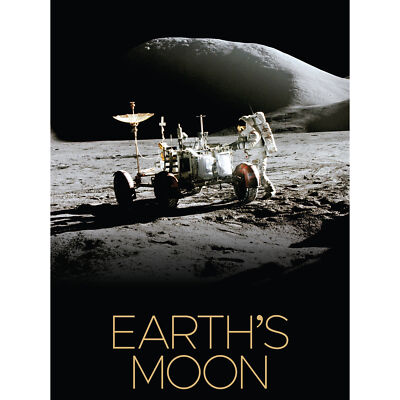 NASA Our Solar System Moon Lunar Roving Vehicle Apollo 15 Canvas Poster Wall Art
