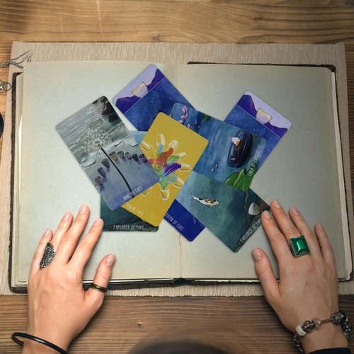 The spacious Tarot Deck 78pcs Cards Divination Prophet Cards Gift Board Game - Picture 7 of 8