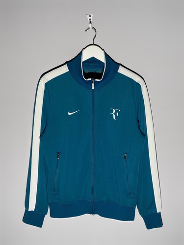 Nike RF Roger Federer 2010 French Open N98 Tennis Full Zip Top - Afbeelding 1 van 24