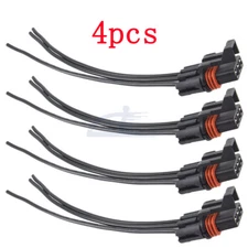 4PCS Pulse Power Plug Pigtail Connectors For Polaris General 1000 Ranger 1000 XP