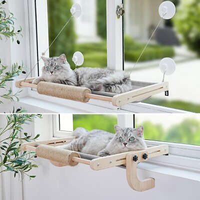 Haustier Katze Fenster Hängematte Fenster montiert Hängebett niedlich Saug Haustier Sitzstange