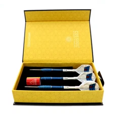 CUESOUL John 'DEADLY ROSE' Michael 23g Steel Tip Dart Set-Oil Painted