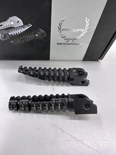 PSR 02-01204-22 - SBK Pegs for OEM Footrest Rider Black Ducati 848 Monster 1200