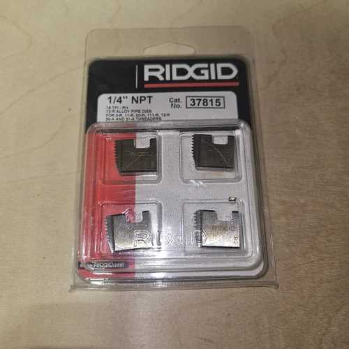 Ridgid 37815 Manual Threading Pipe & Bolt Dies