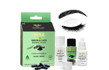Minai brow And Lash Tint kit Black Natural Spot coloring, Brow Tinting Kit Pow