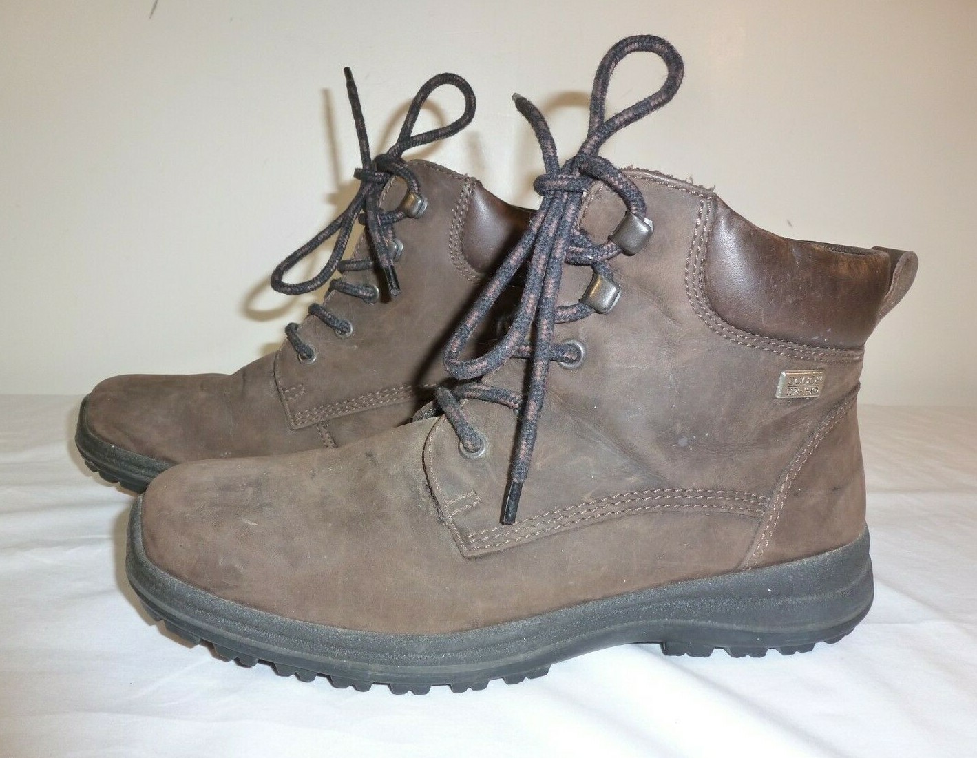 Ecco Boots Women's Brown Leather Gore 