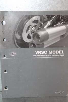 2007 Harley Davidson VRSC Models Parts Catalog 99457-07 | eBay