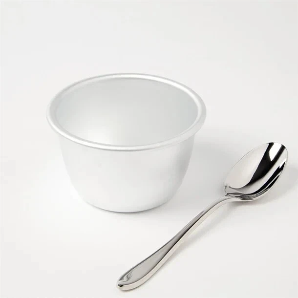 10 x Mini Pudding, Muffin Moulds, Bake Set Basin NonStick Aluminium Baking Cups - Image 4 of 4