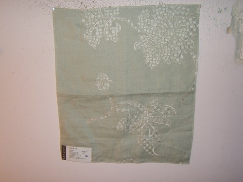 Lee Jofa, Philomena, Embroidered Floral, Remnants, 16" W X 18" L, Various Colors - Picture 3 of 8