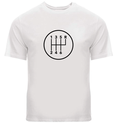 Manual Transmission Pattern 6 Speed Stick Shift Gears Cars T-Shirt Gear Shifter - Picture 13 of 34