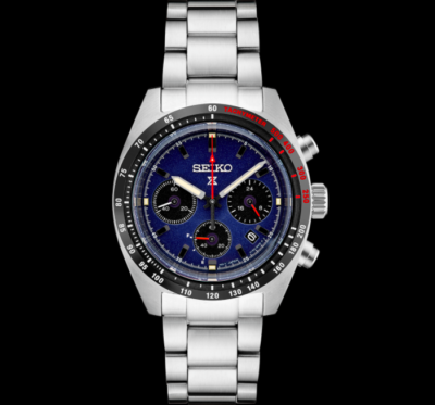 NEW Seiko Men's Prospex Speedtimer Solar SSC815 (FEDEX 2 DAY