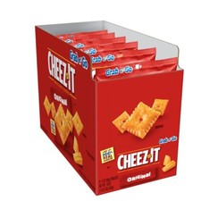 Cheez-It Cheese Crackers, Original, 3 oz Bags (6 Count)