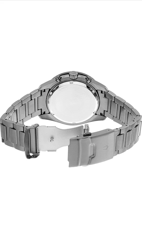 Reloj Hombre Bulova 98B205 Pantalla Analógica Cuarzo Japonés Gris Foto 2 de 4