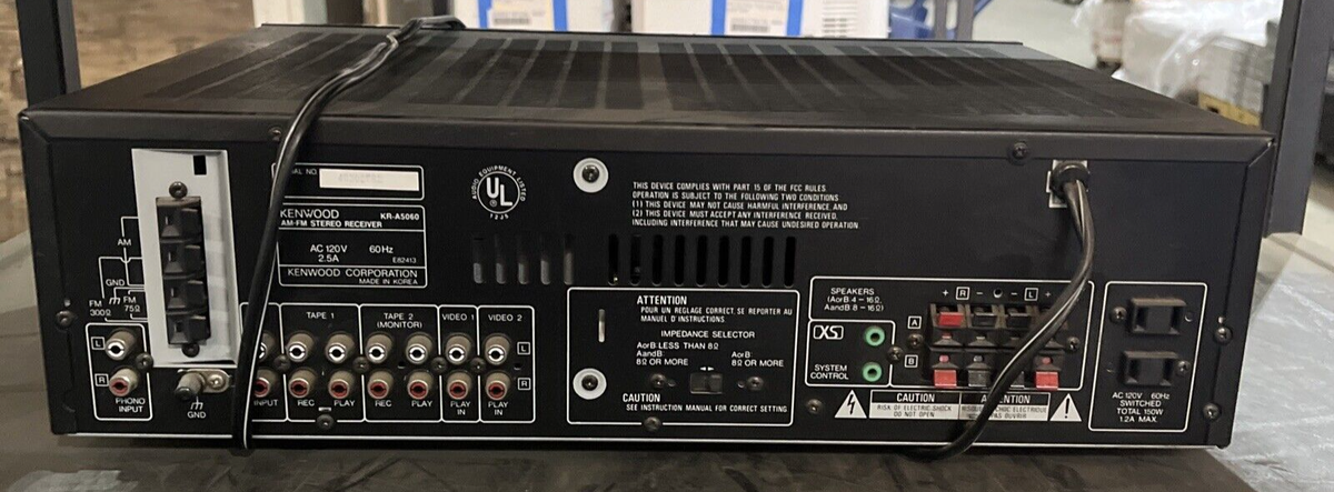 VINTAGE KENWOOD KR-A5060 AM/FM STEREO RECEIVER | eBay