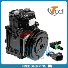 TCCI York Compressor and Clutch Kit - 2 Groove 6" Clutch