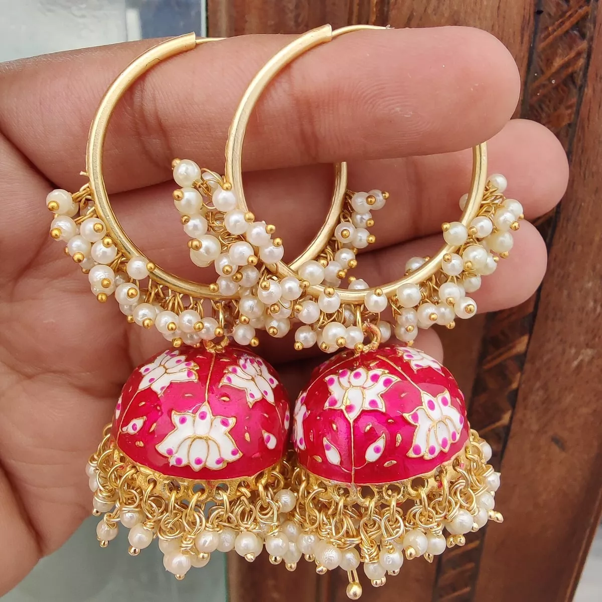 The Pink Panache Colors of Hot Pink Crystal Drop Earring – Shop Envi Me