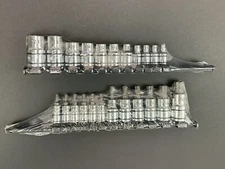 Matco 11 Inverted Star Torx Socket E4 - E20 1/4" 3/8" 1/2" & 12 PC Dr Plus Set