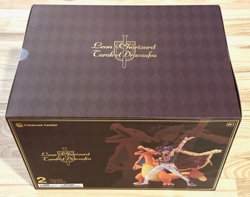 Kotobukiya Pokemon Center Exclusive Leon and Charizard Figure - New In Box - Picture 4 of 11
