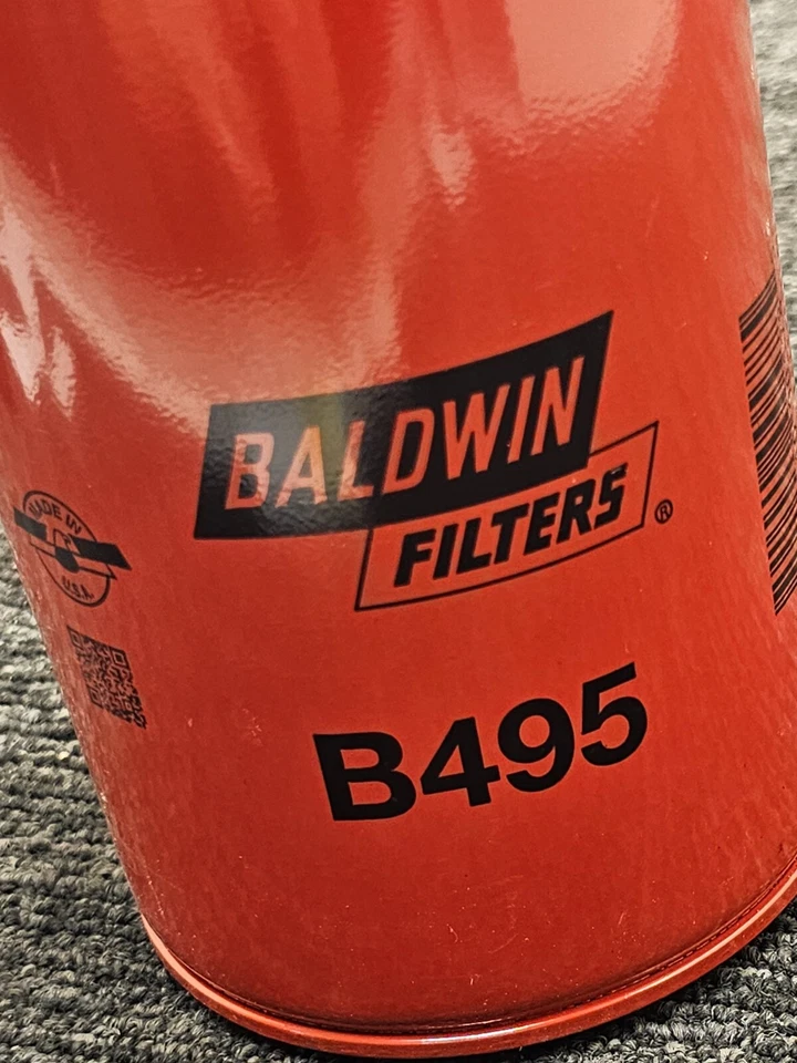 Baldwin Oil Filter B495 Fits VOLVO Peterbilt Sterling Trucks 23518480 LF3620 - Image 2 of 4