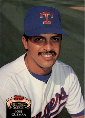 1992 Stadium Club MLB Jose Guzman #153 | eBay