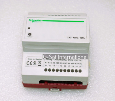 SCHNEIDER TAC XENTA 421A UNIVERSAL INPUTS & RELAY OUTPUT MODULE