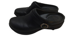 Sabots Professionnels Dansko En Cuir Noir Taille 39 (US 9) - Occasion, Pour Métiers Debout