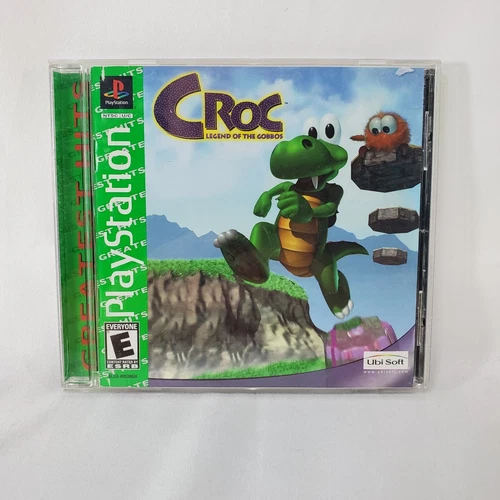 Croc: Legend of the Gobbos (PlayStation 1, 1998) Complete w/Manual & Reg Card