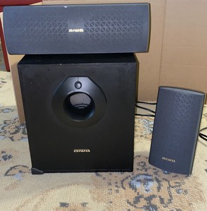 aiwa powered subwoofer
