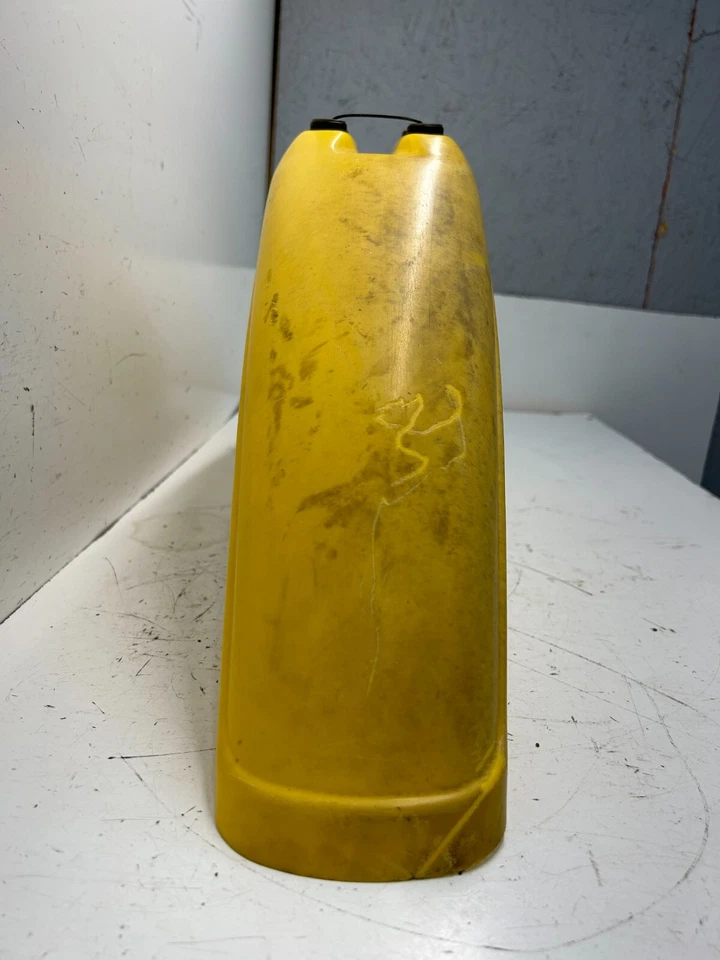 Guardabarros delantero Yamaha yz125d yz 125d + herrajes NO AGRIETADOS (1977) Foto 4 de 4