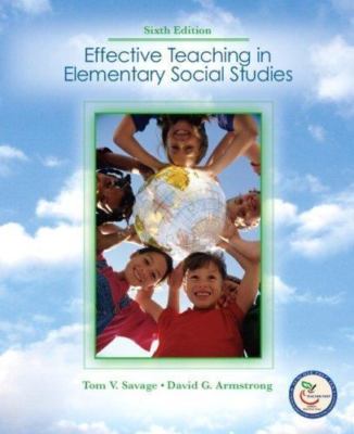 Effective Teaching in Elementary Social - 9780131738430, paperback, Tom V Savage