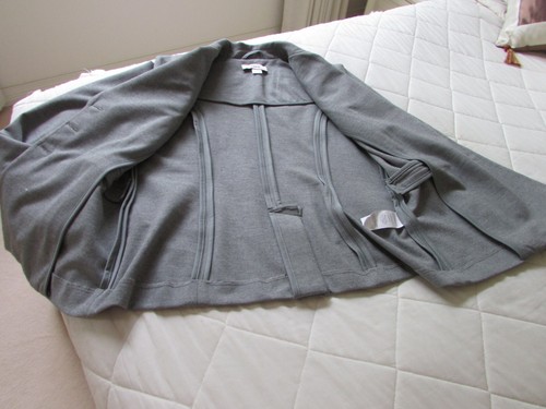 Ladies Jacket Size Eur 42 Aust 14 heine Grey Long Sleeves Polyester 70 % Viscose - Picture 7 of 12