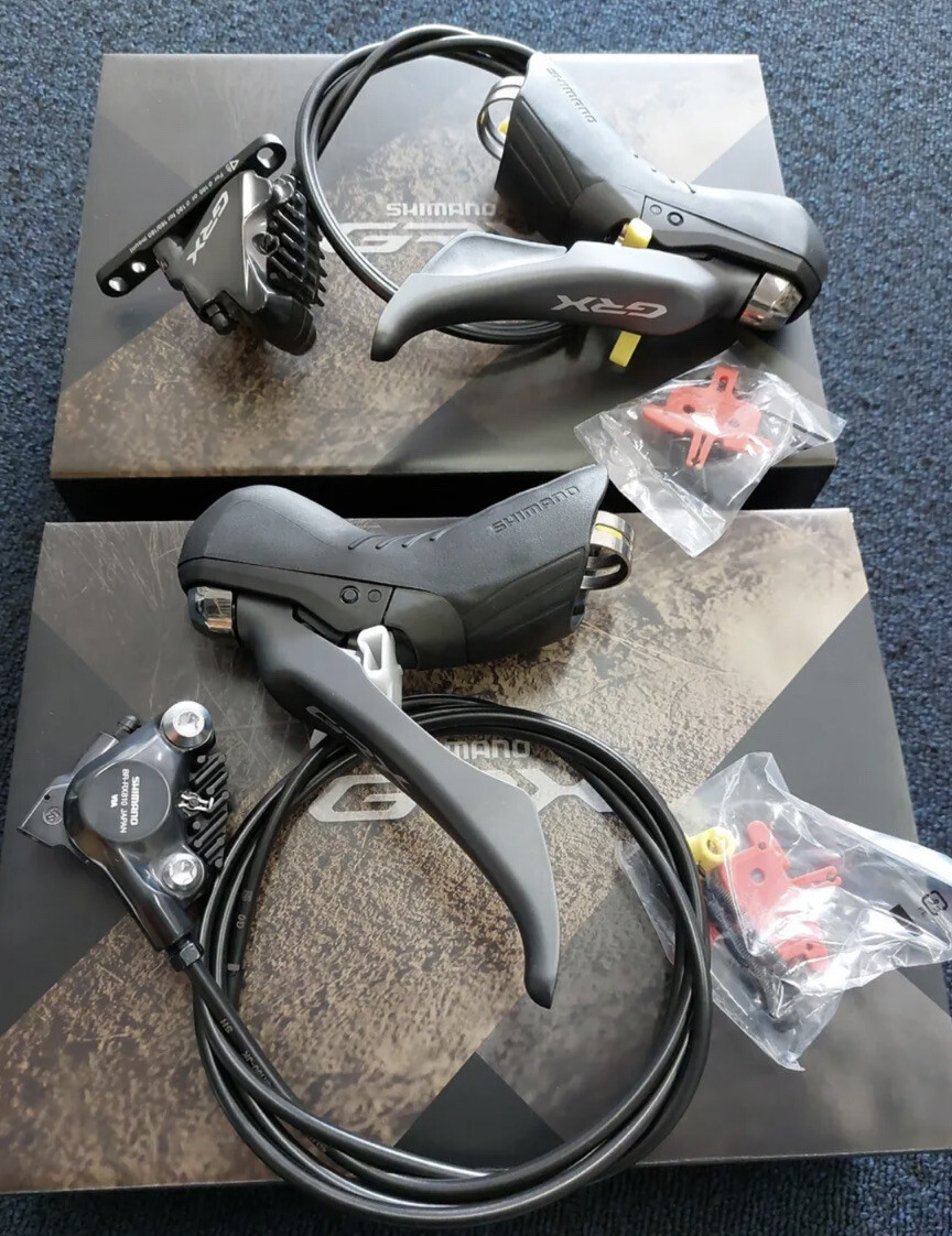 SHIMANO STRX810 1 x 11 spd shifters, BRRX810 brakes & BH90 hoses NEW
