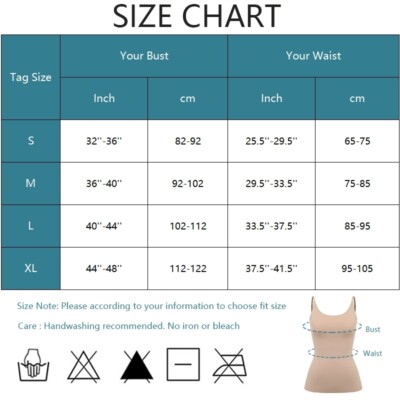 CLI Women Shapewear Cami Waist Trainer Tummy Control Body Shaper