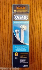 3 ORAL-B Braces Care Replacement Refills Tooth Brush Heads Orthodontics Ortho