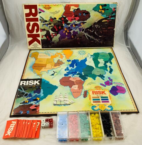 1980 Risk Game Parker Brothers Complete in Great Condition FREE SHIPPING - Picture 1 of 8